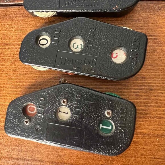 All Star Rawlings Spaulding lot of Umpire Professional Indicators 5 whistles - Picture 5 of 15